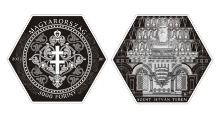 2022 Szent István-terem - nordic gold érme 2022 Szent István-terem - nordic gold érme